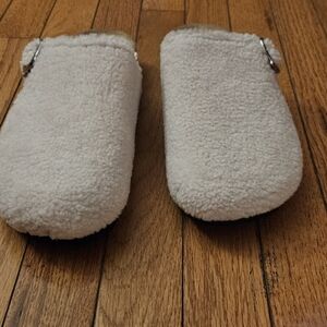 Time and Tru Cream Mules